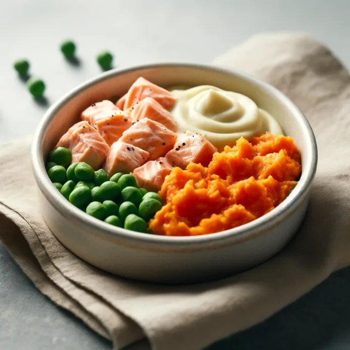 Salmon and Sweet Potato Dinner